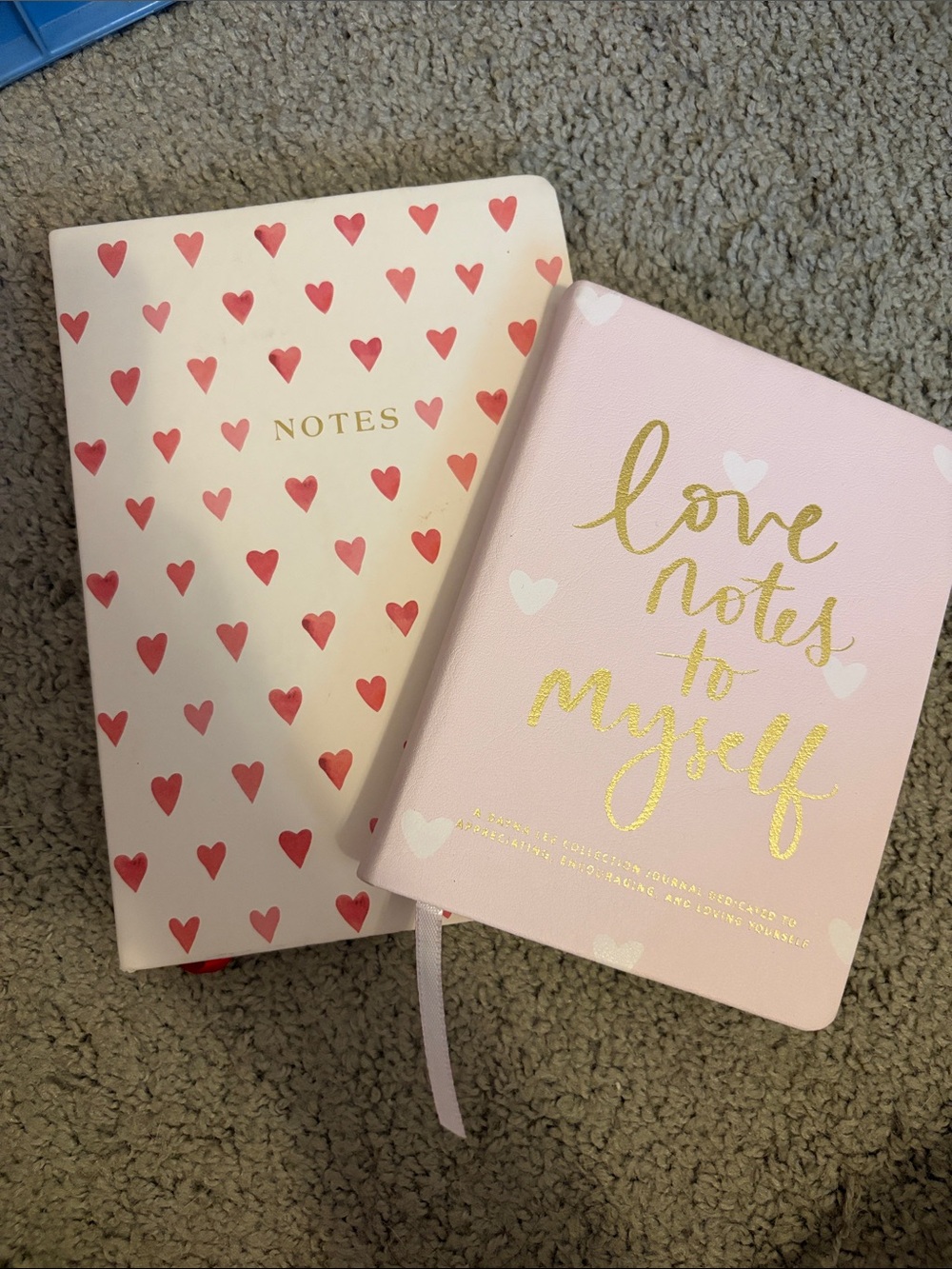 Pink Heart Journals - Set of 2